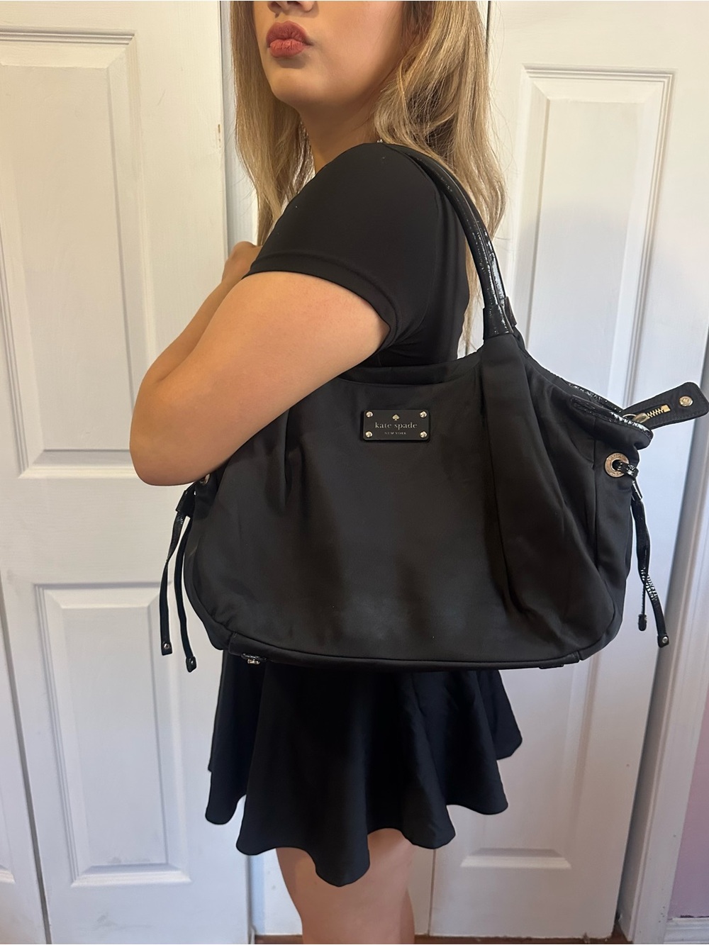 Kate Spade nylon shoulder bag
